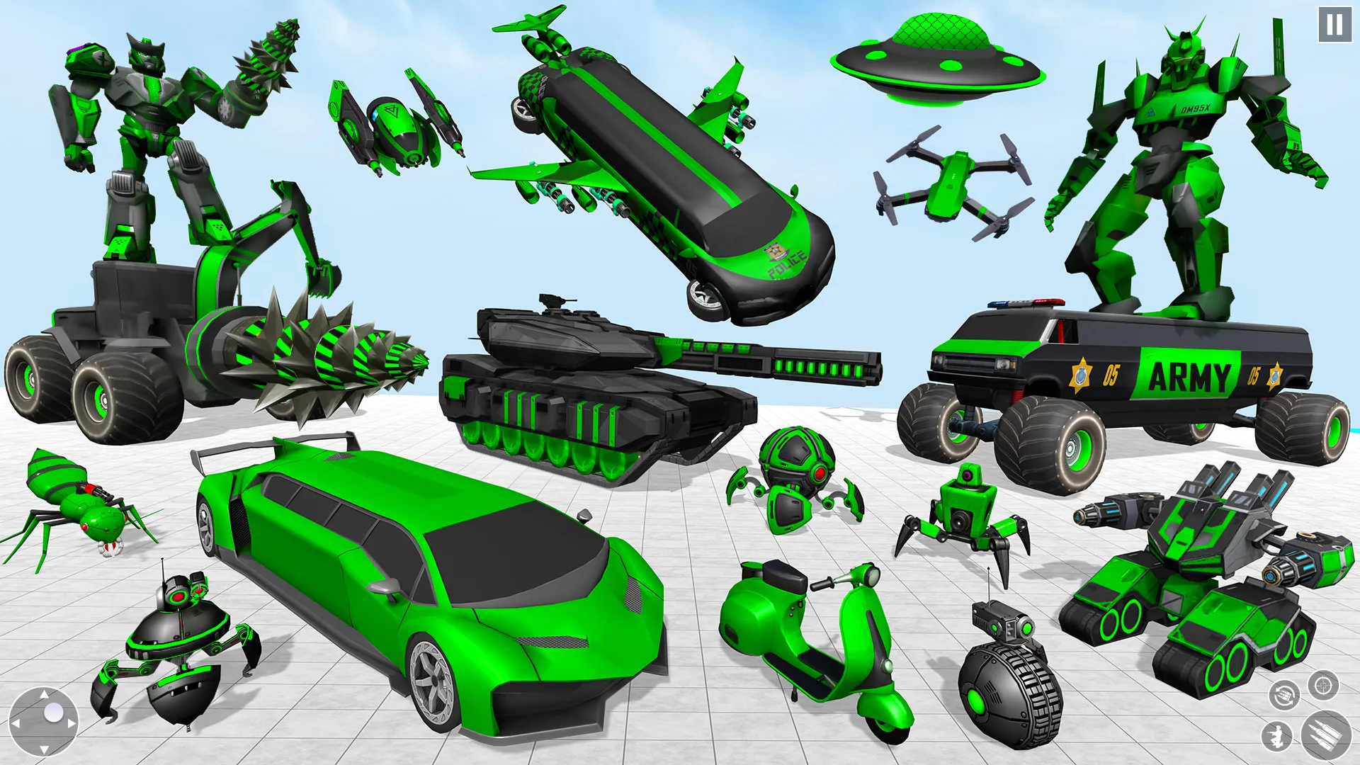 Army Robot Car Game:Robot Game | Indus Appstore | Screenshot