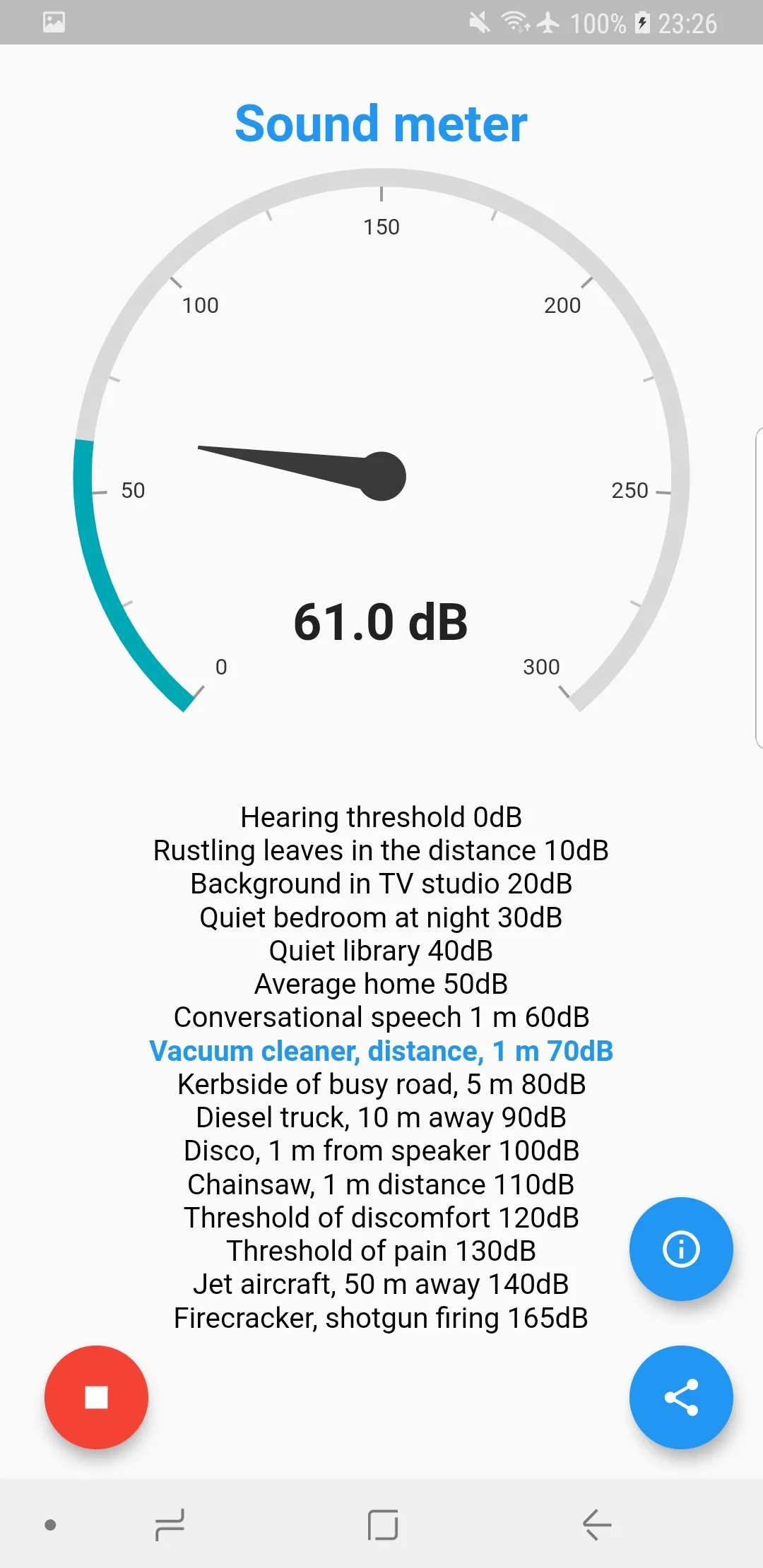 Sound meter | Indus Appstore | Screenshot