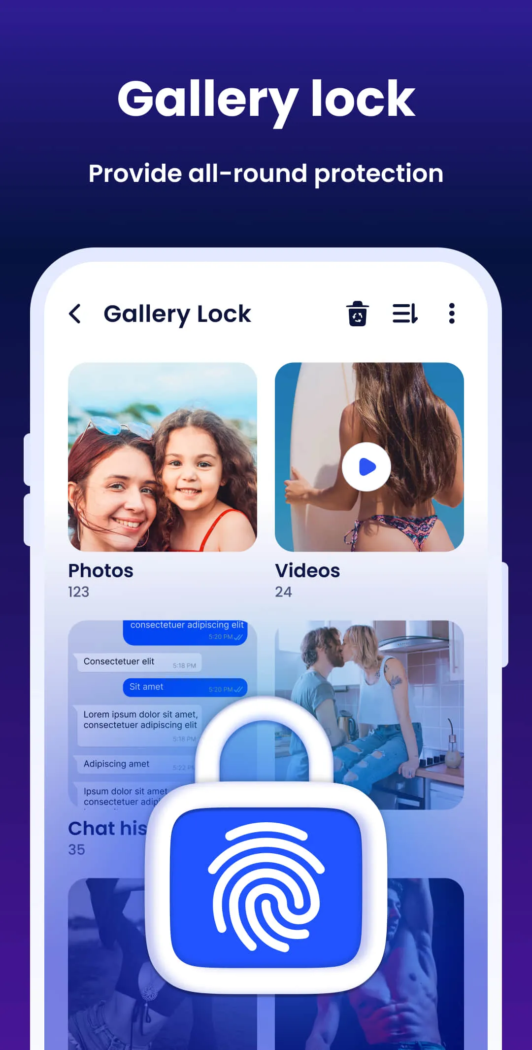 App Lock: App Lock Fingerprint | Indus Appstore | Screenshot