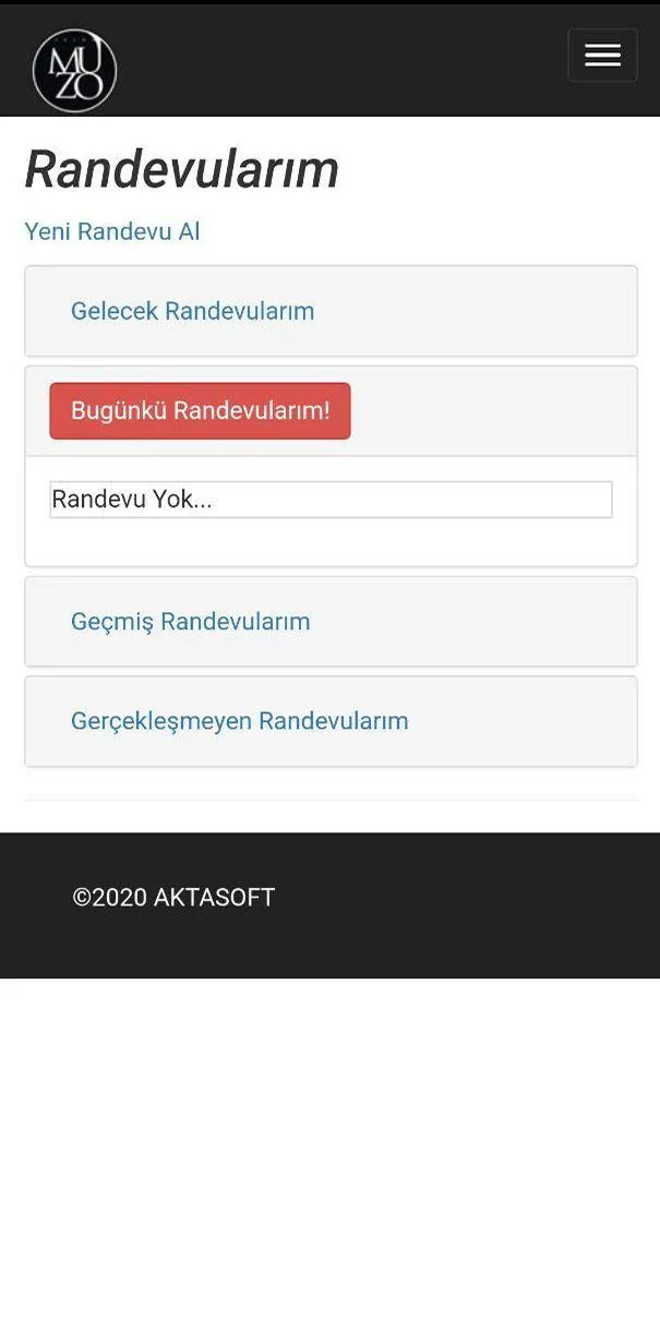 Muzo Kuaför Randevu | Indus Appstore | Screenshot