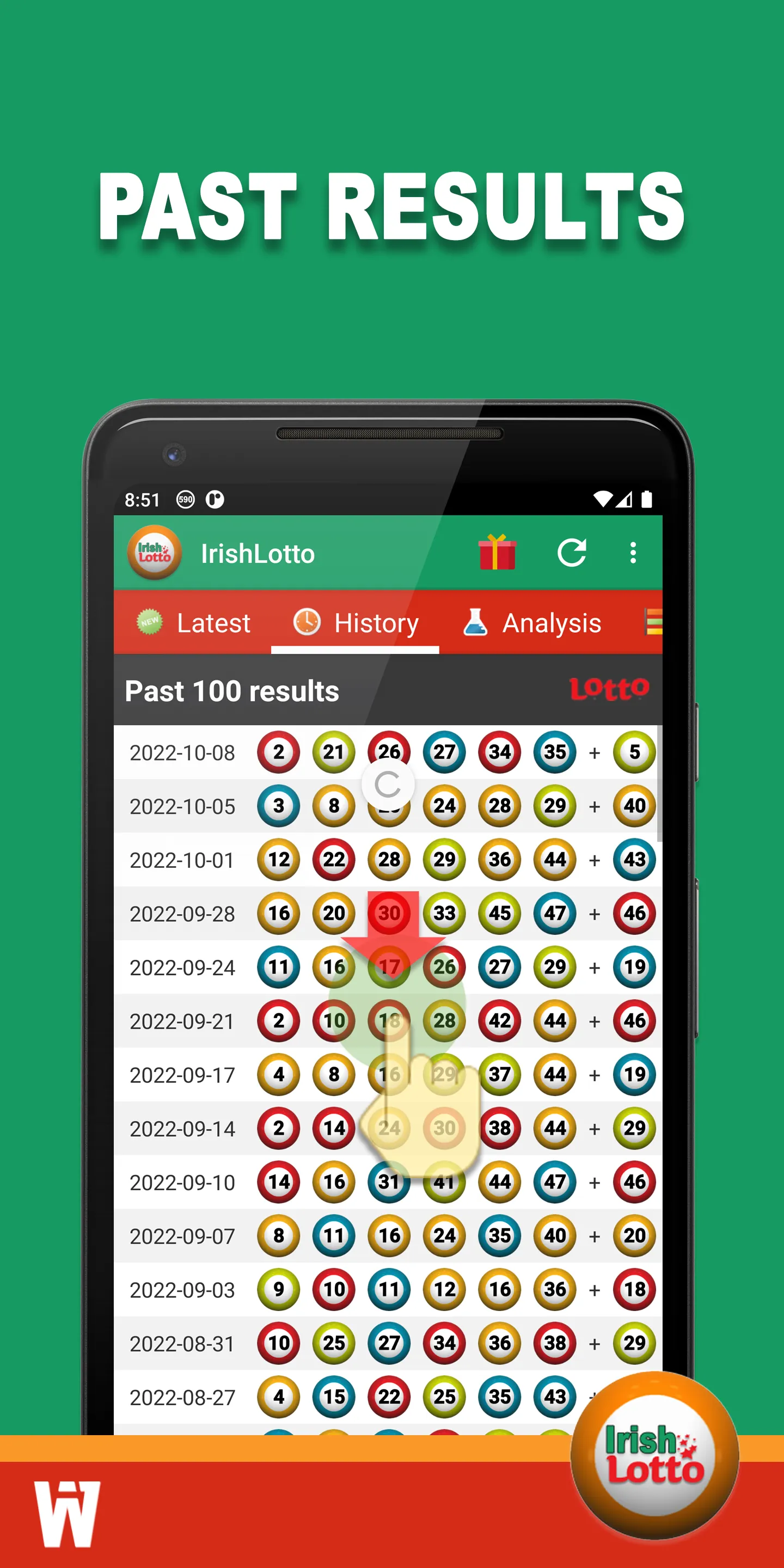 IrishLotto | Indus Appstore | Screenshot