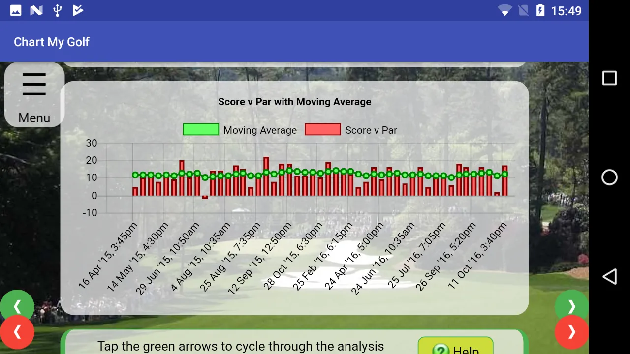 Chart My Golf | Indus Appstore | Screenshot