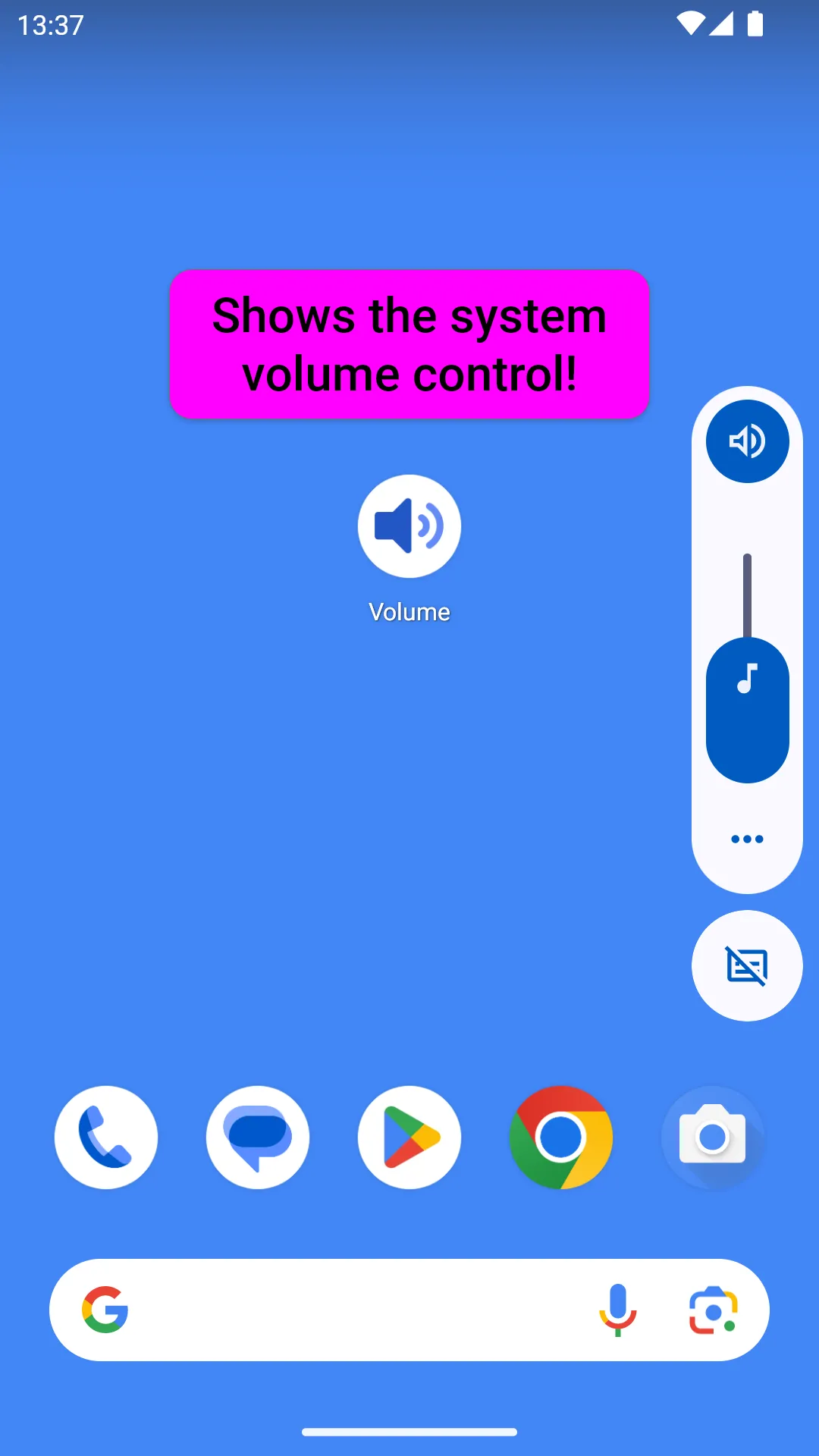 Volume Control: Show Native | Indus Appstore | Screenshot