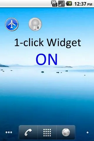 Airplane On/Off Widget | Indus Appstore | Screenshot