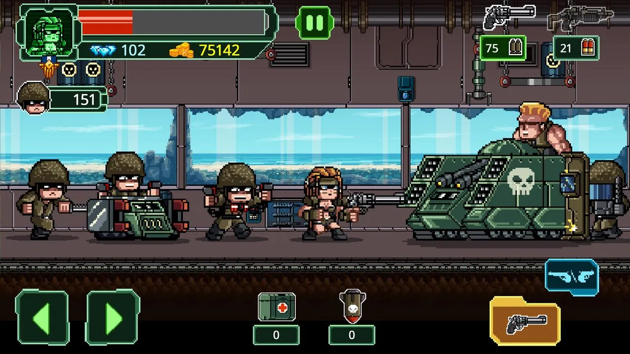 Metal Guns Fury : beat em up | Indus Appstore | Screenshot