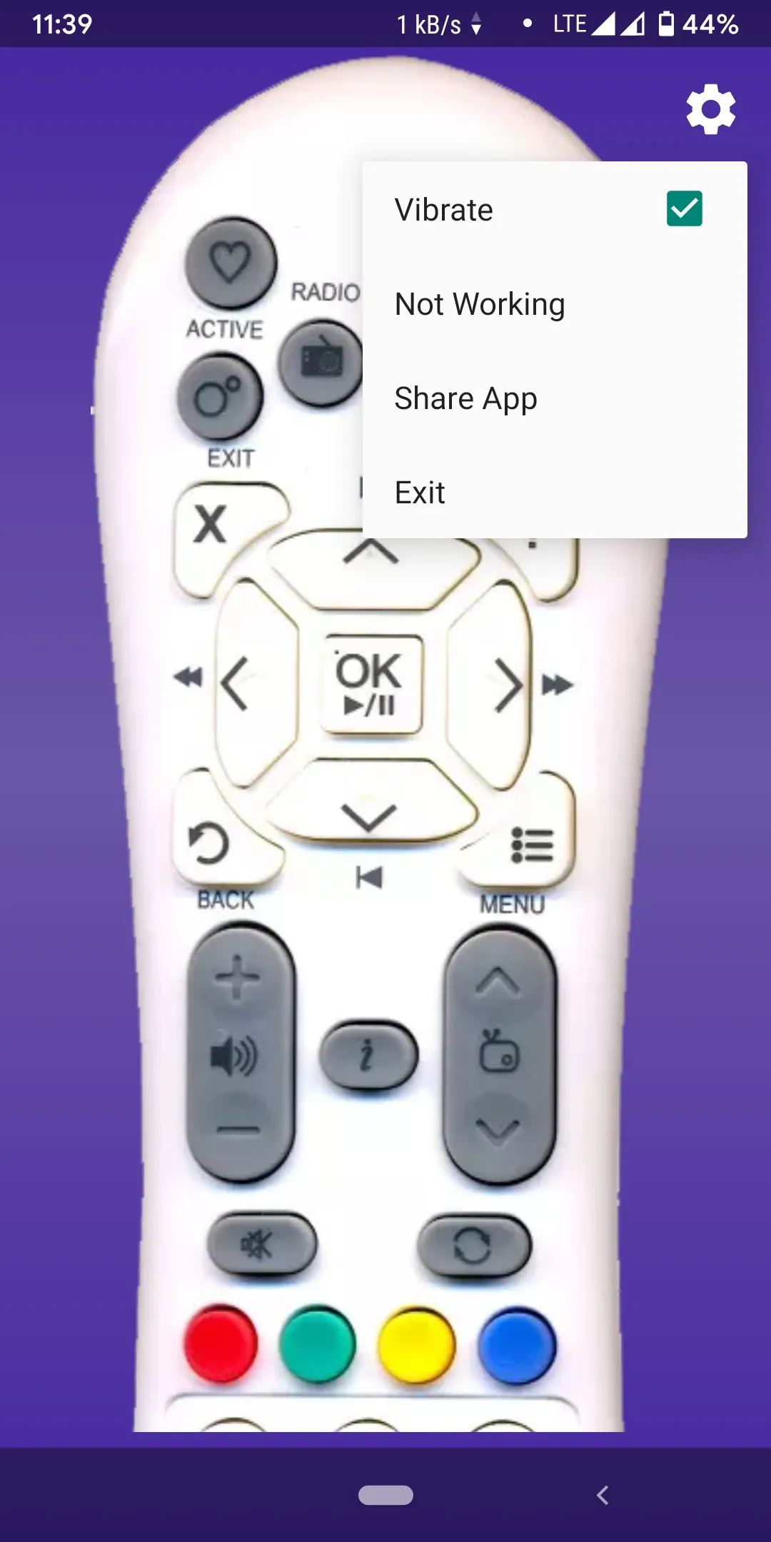 Videocon Tv Remote | Indus Appstore | Screenshot