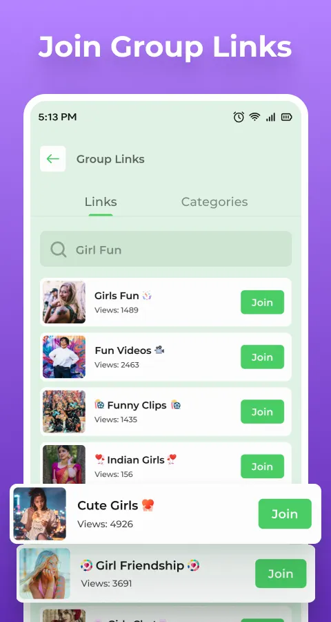 Group Links -Join Social Group | Indus Appstore | Screenshot