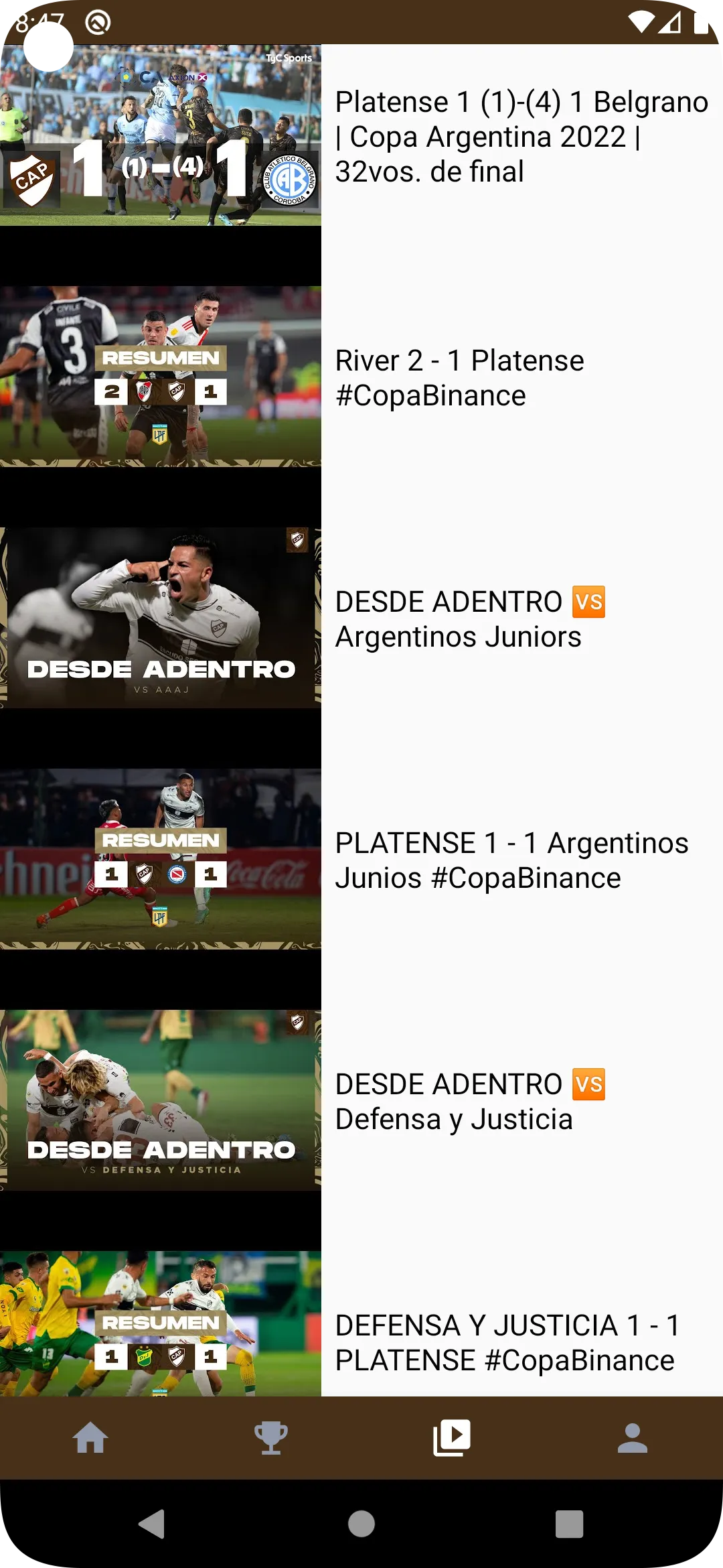 Club Atlético Platense | Indus Appstore | Screenshot