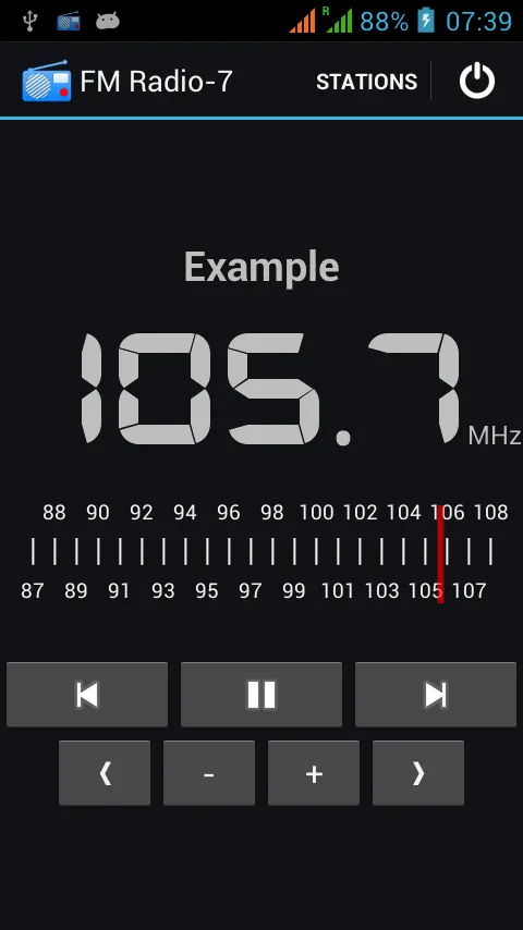 FM Radio-7 | Indus Appstore | Screenshot