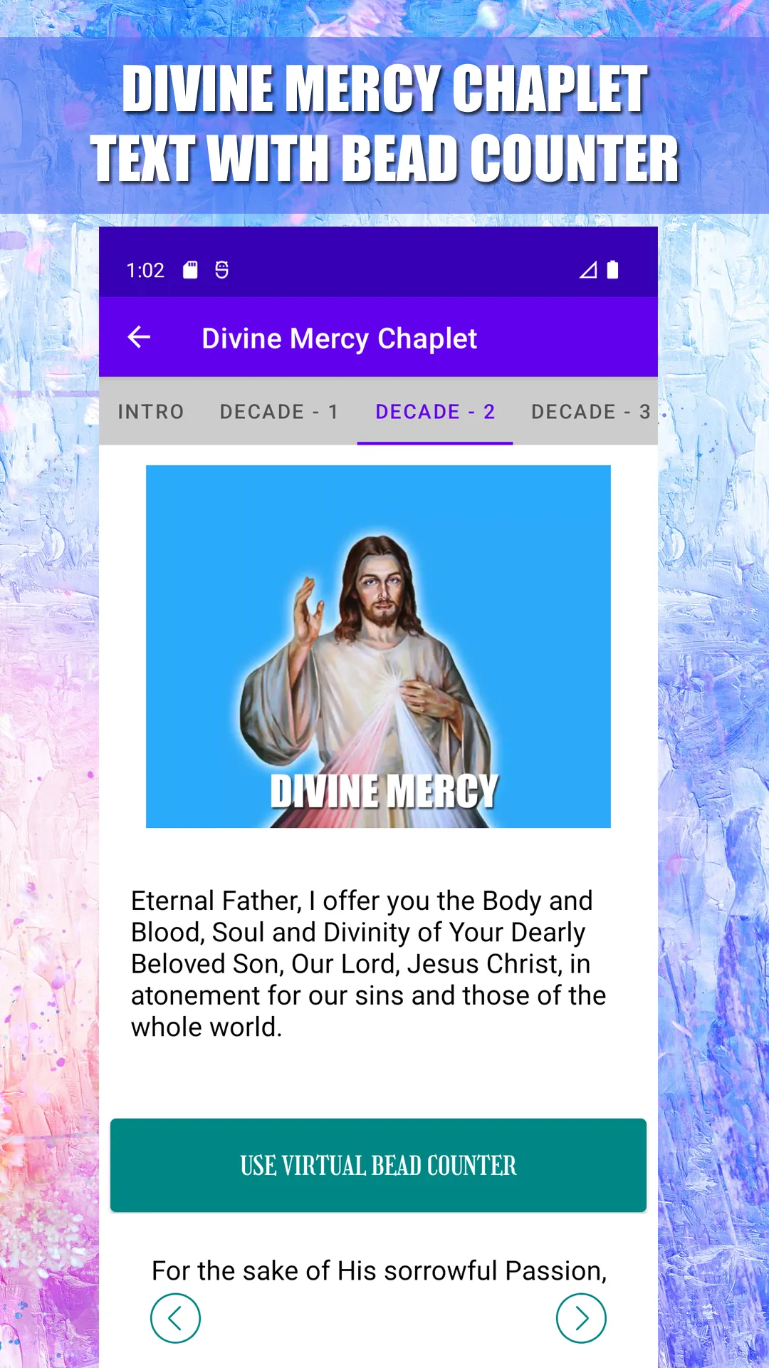 Chaplet Of Divine Mercy Audio | Indus Appstore | Screenshot