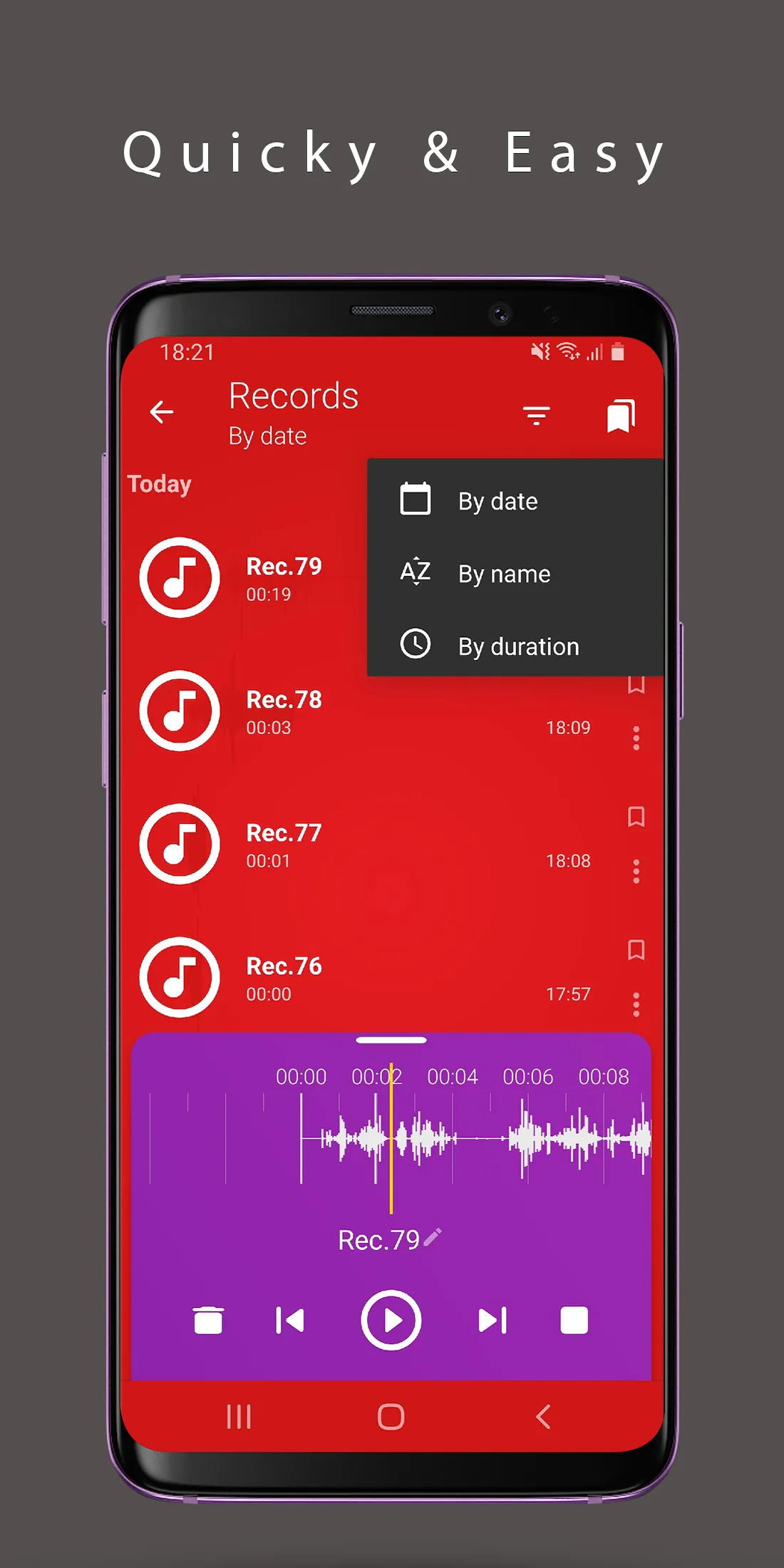 Voice Recorder | Indus Appstore | Screenshot