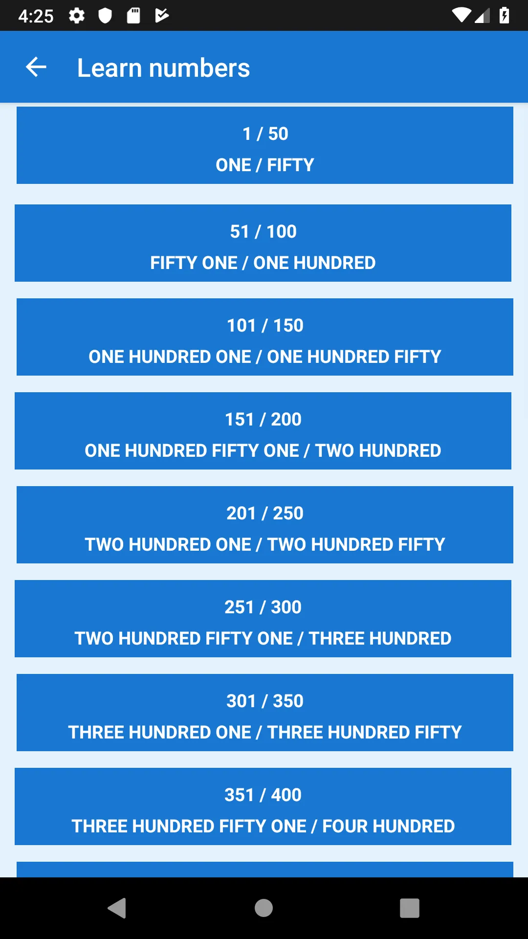 Learn numbers in english | Indus Appstore | Screenshot