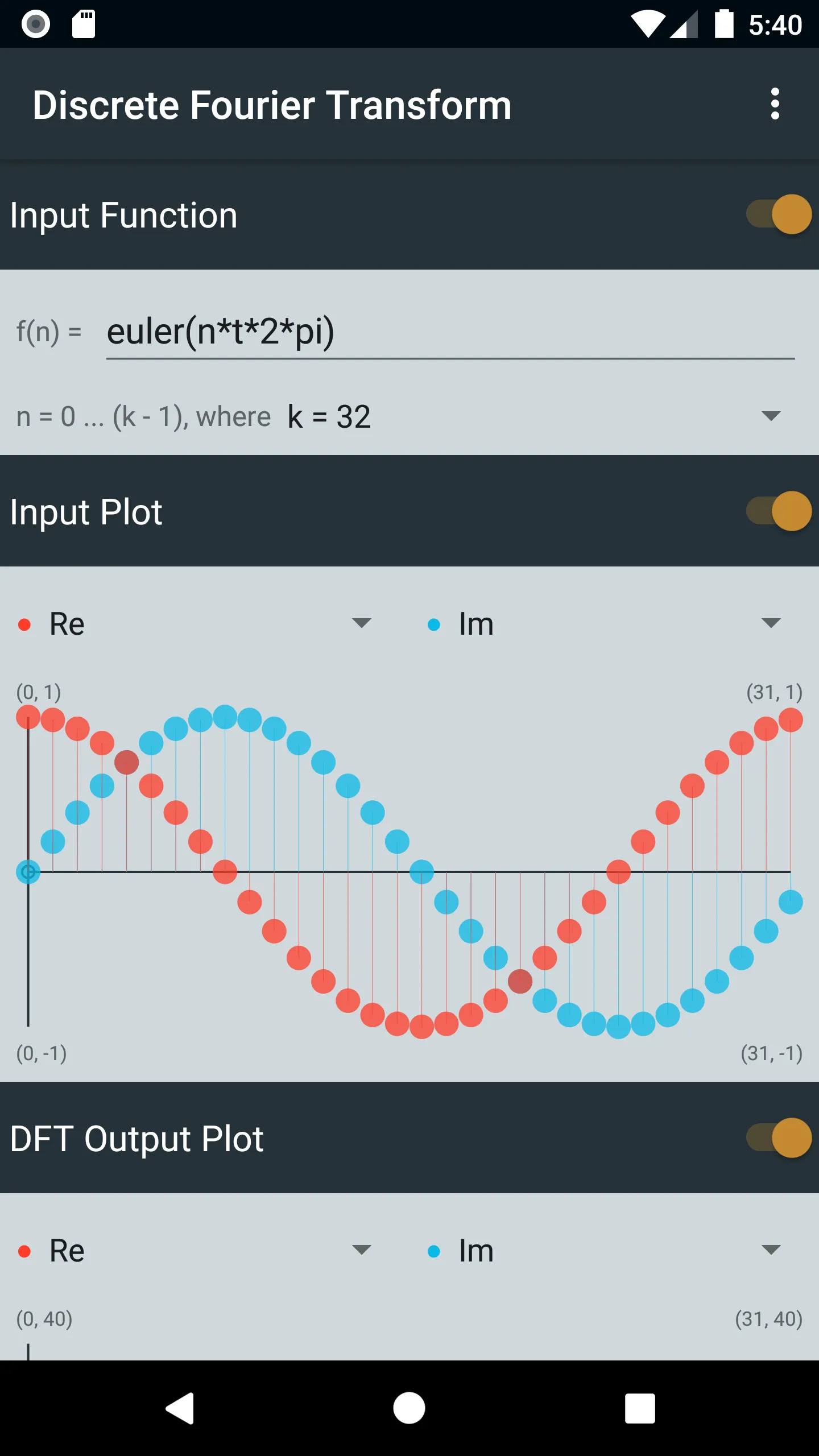 DFT Calculator | Indus Appstore | Screenshot