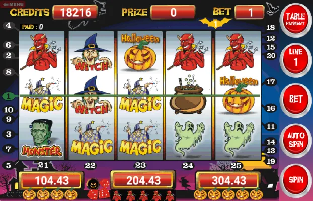 Slot Machine Halloween Lite | Indus Appstore | Screenshot