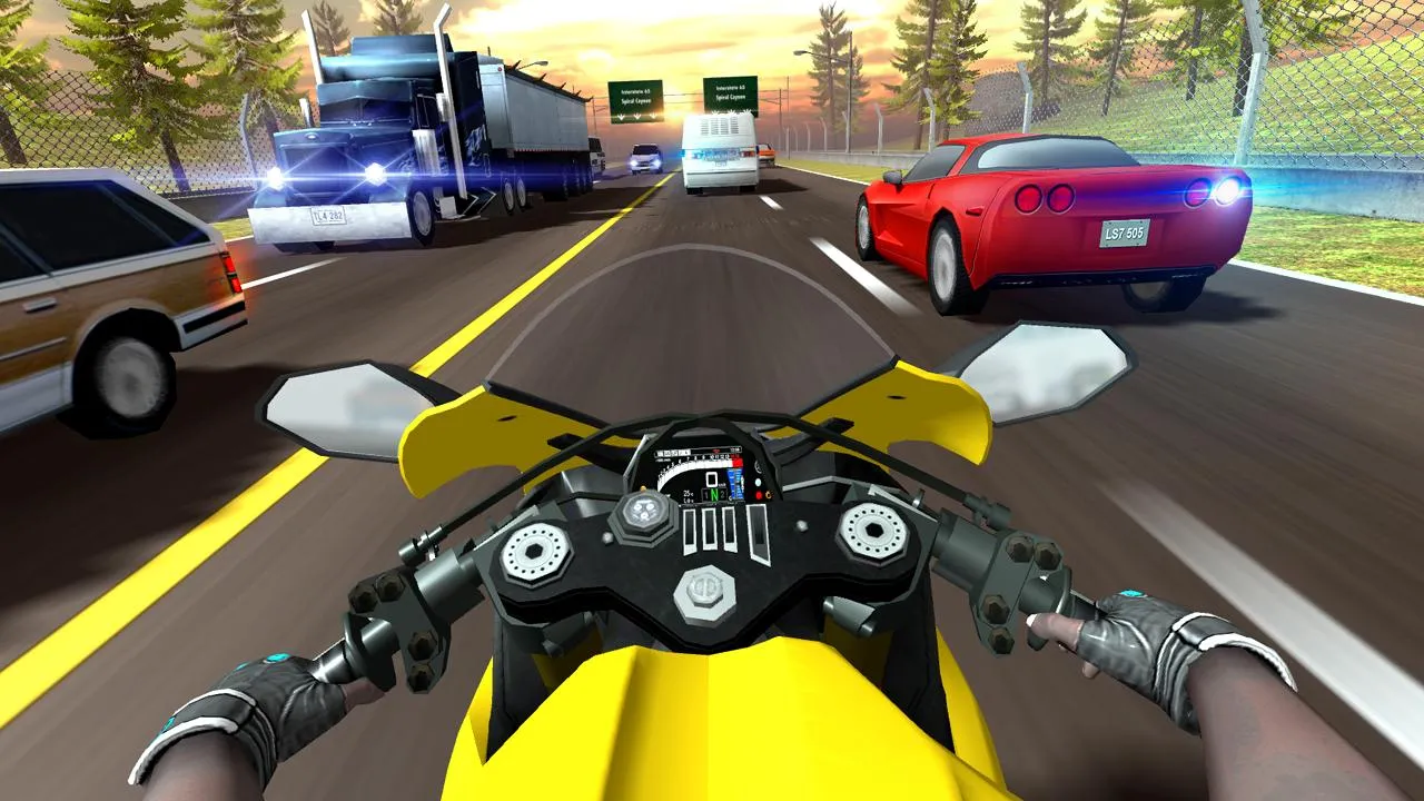 Highway Moto Rider 2: Traffic | Indus Appstore | Screenshot