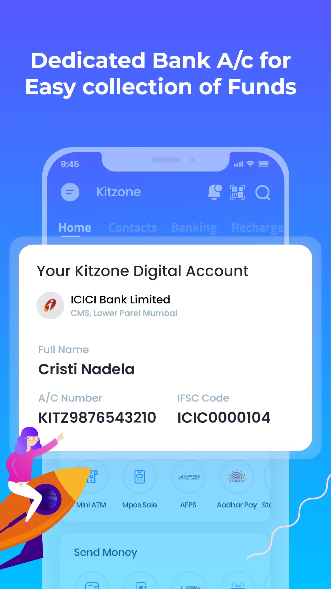 Kitzone Neo Bank MATM POS AEPS | Indus Appstore | Screenshot