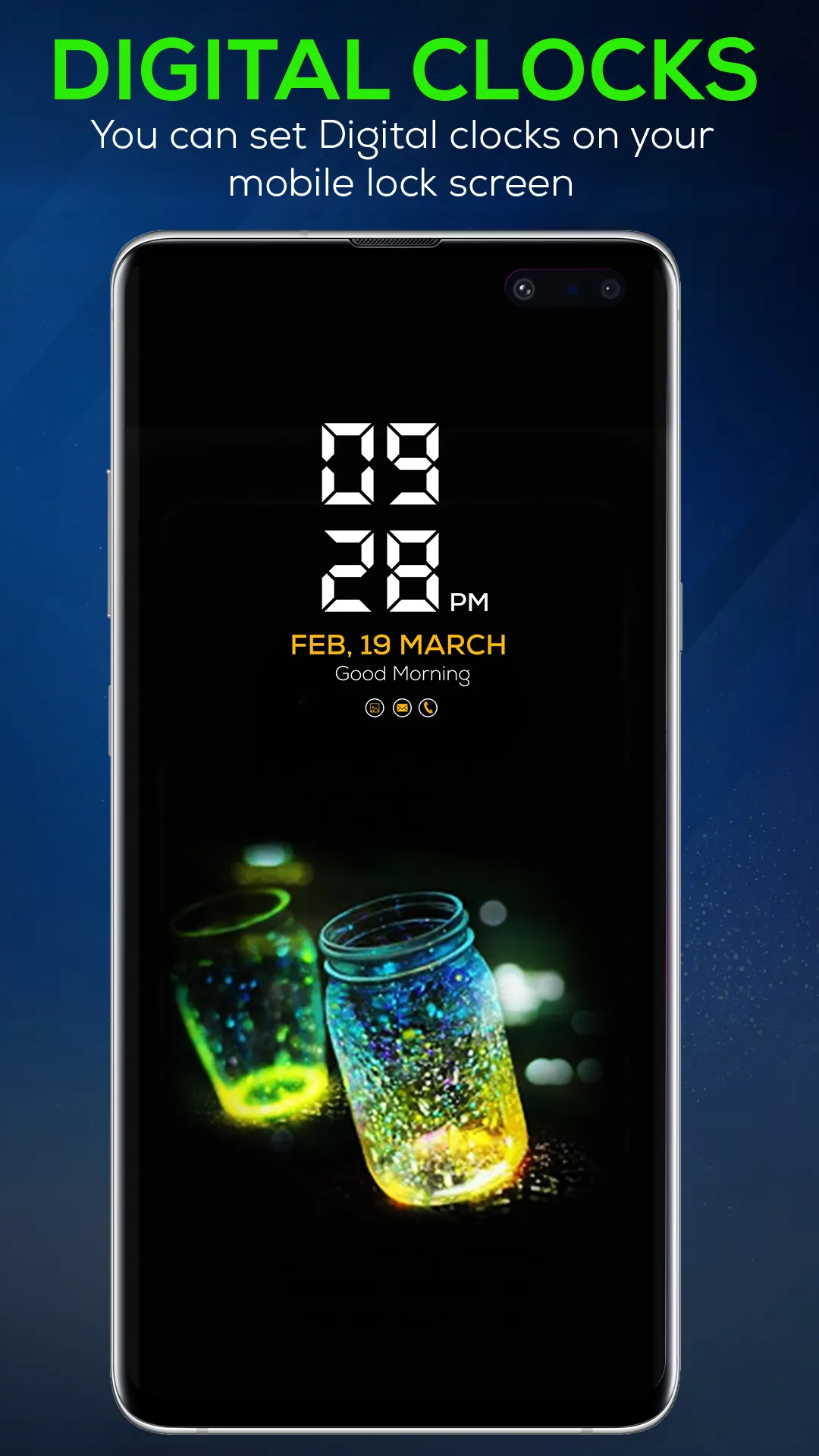 AOD Lock Screen Smart Clock | Indus Appstore | Screenshot