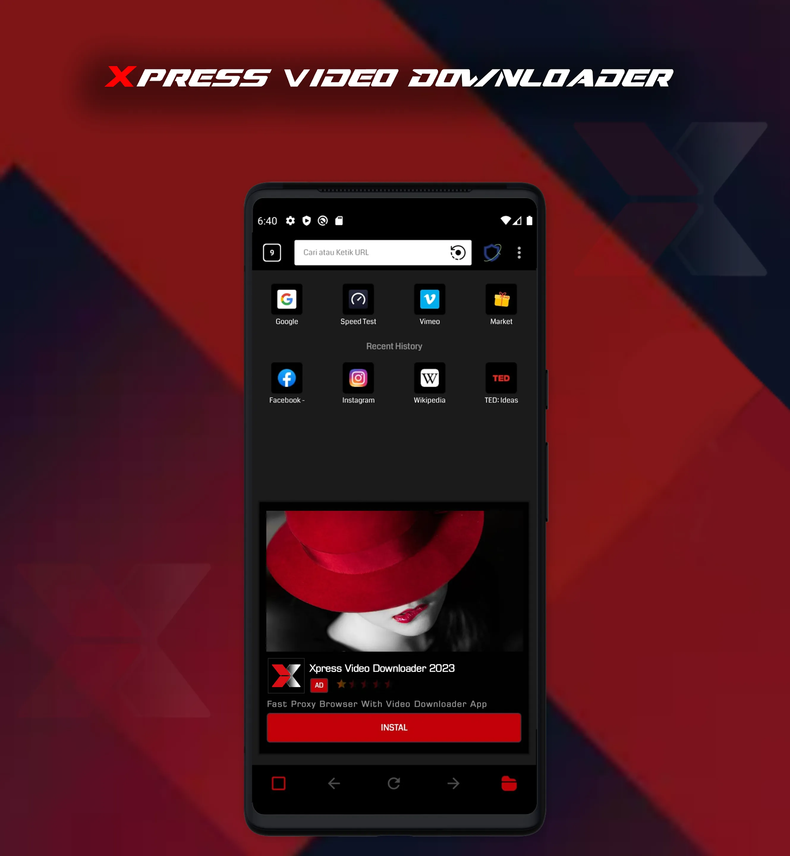 X Video Downloader 2023 | Indus Appstore | Screenshot