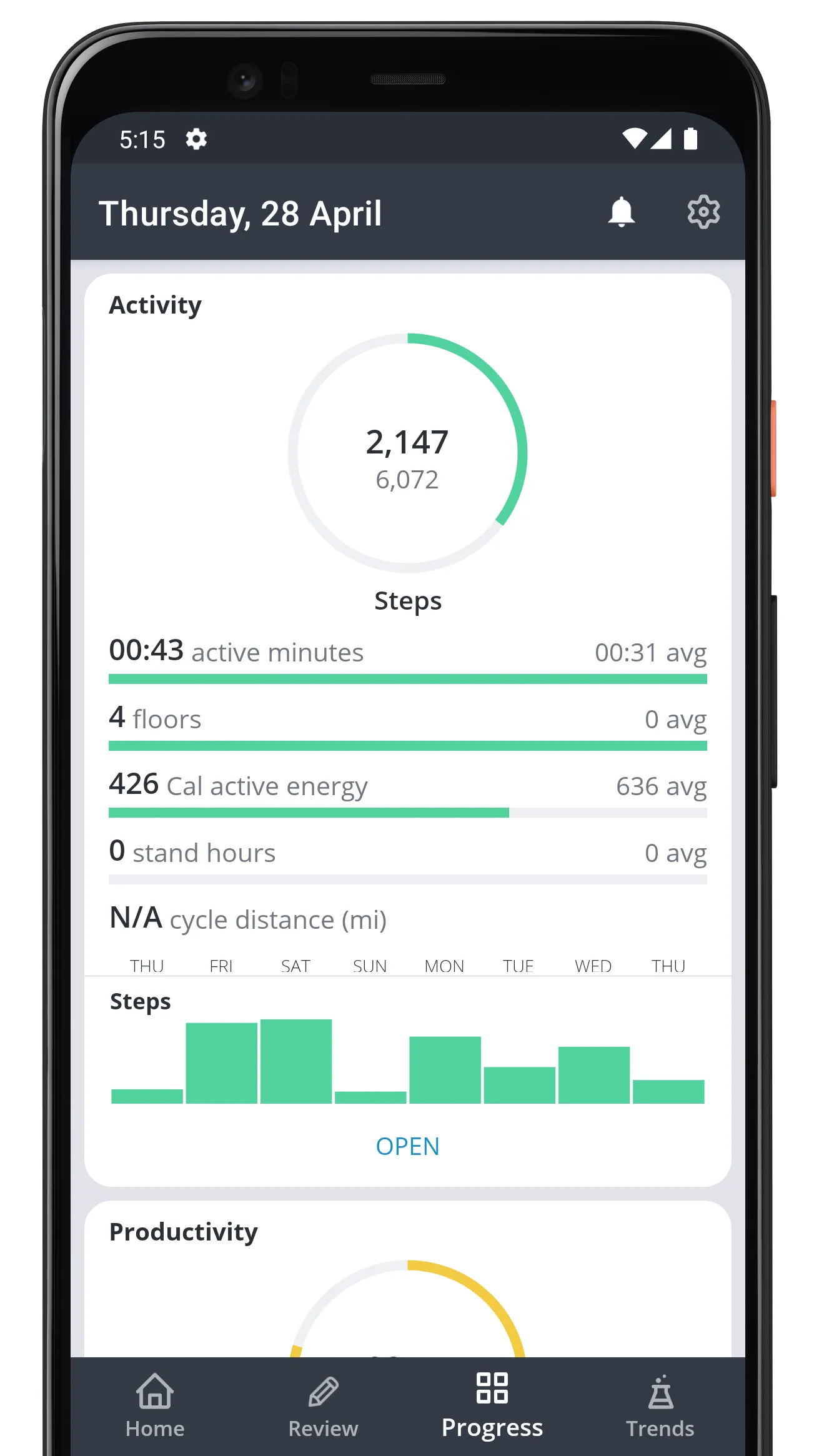 Exist: track everything | Indus Appstore | Screenshot