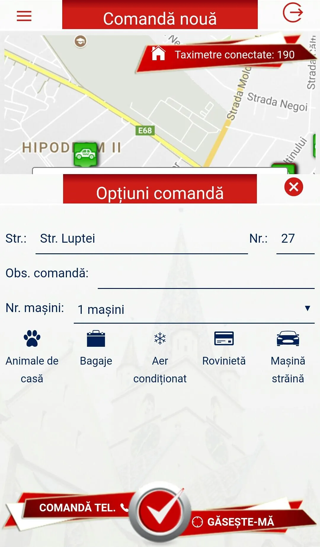 Taxi 942 Sibiu | Indus Appstore | Screenshot