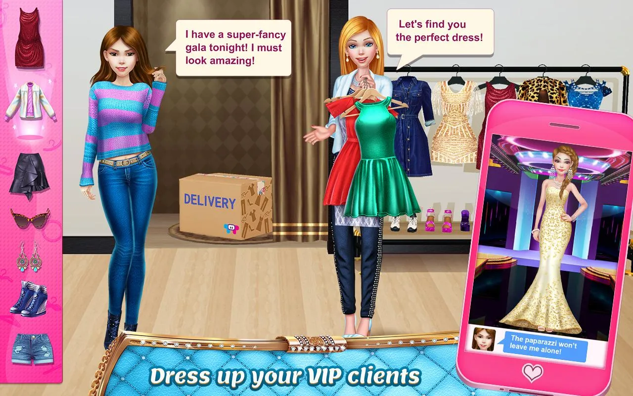 Stylist Girl: Make Me Fabulous | Indus Appstore | Screenshot
