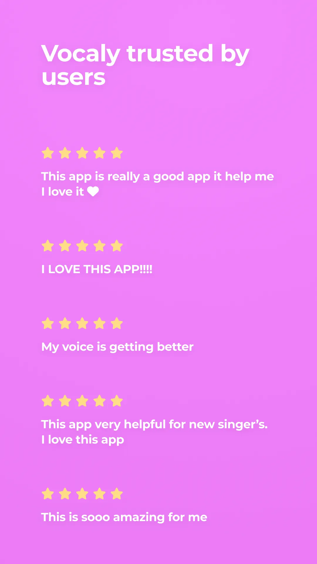Vocaly: smart vocal training | Indus Appstore | Screenshot