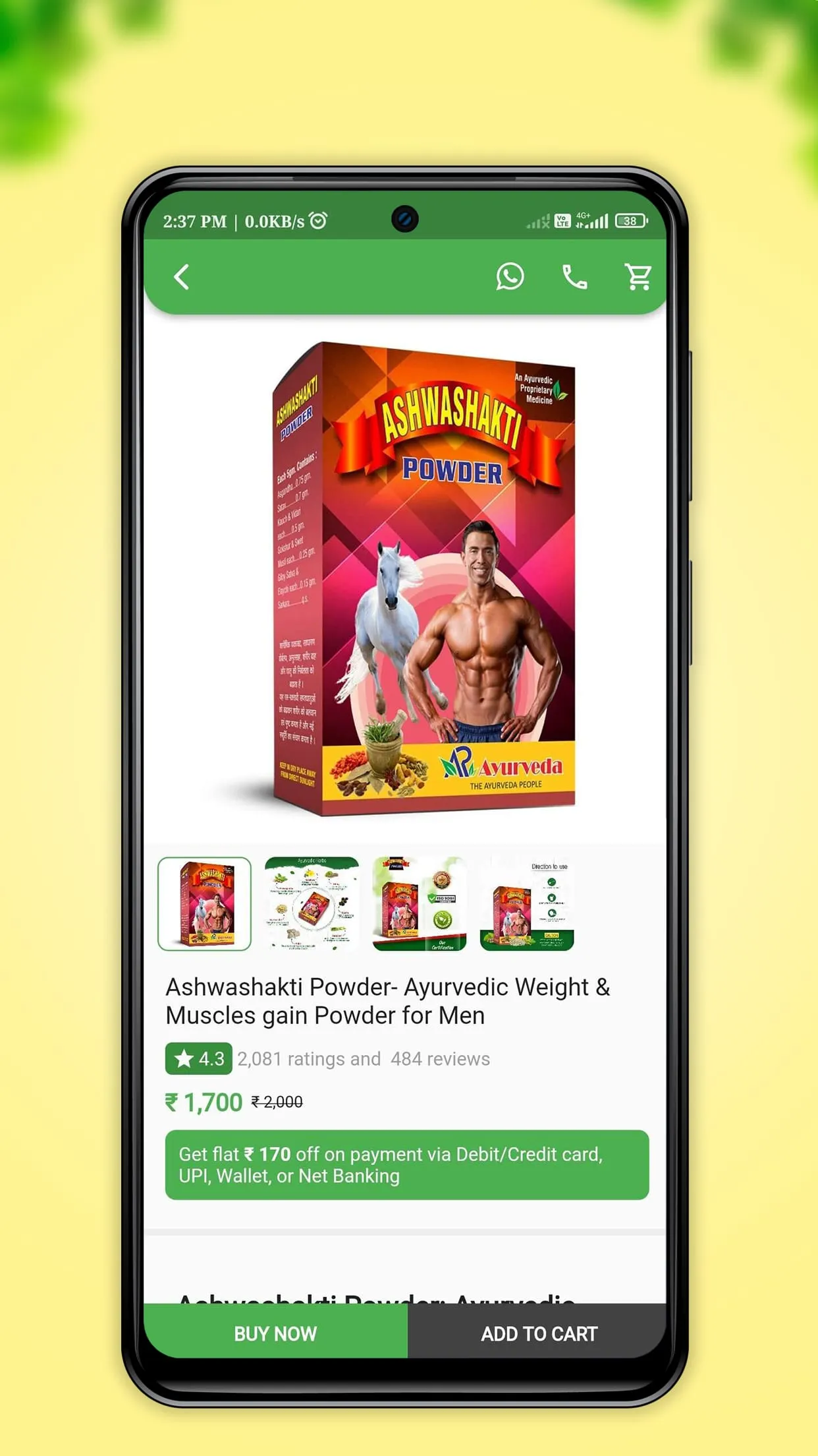 AR Ayurveda -Ayurvedic Product | Indus Appstore | Screenshot