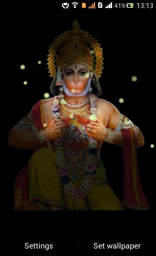 Hanuman FireFlie Live Wallaper | Indus Appstore | Screenshot