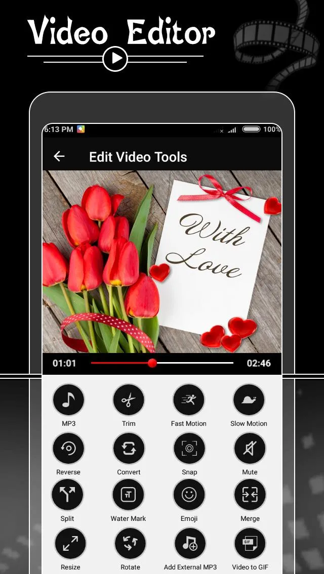 Video Editor with Music | Indus Appstore | Screenshot