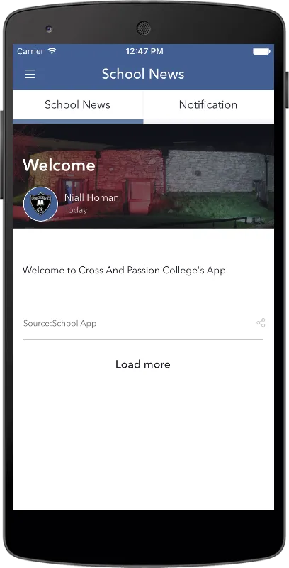 Cross And Passion College | Indus Appstore | Screenshot