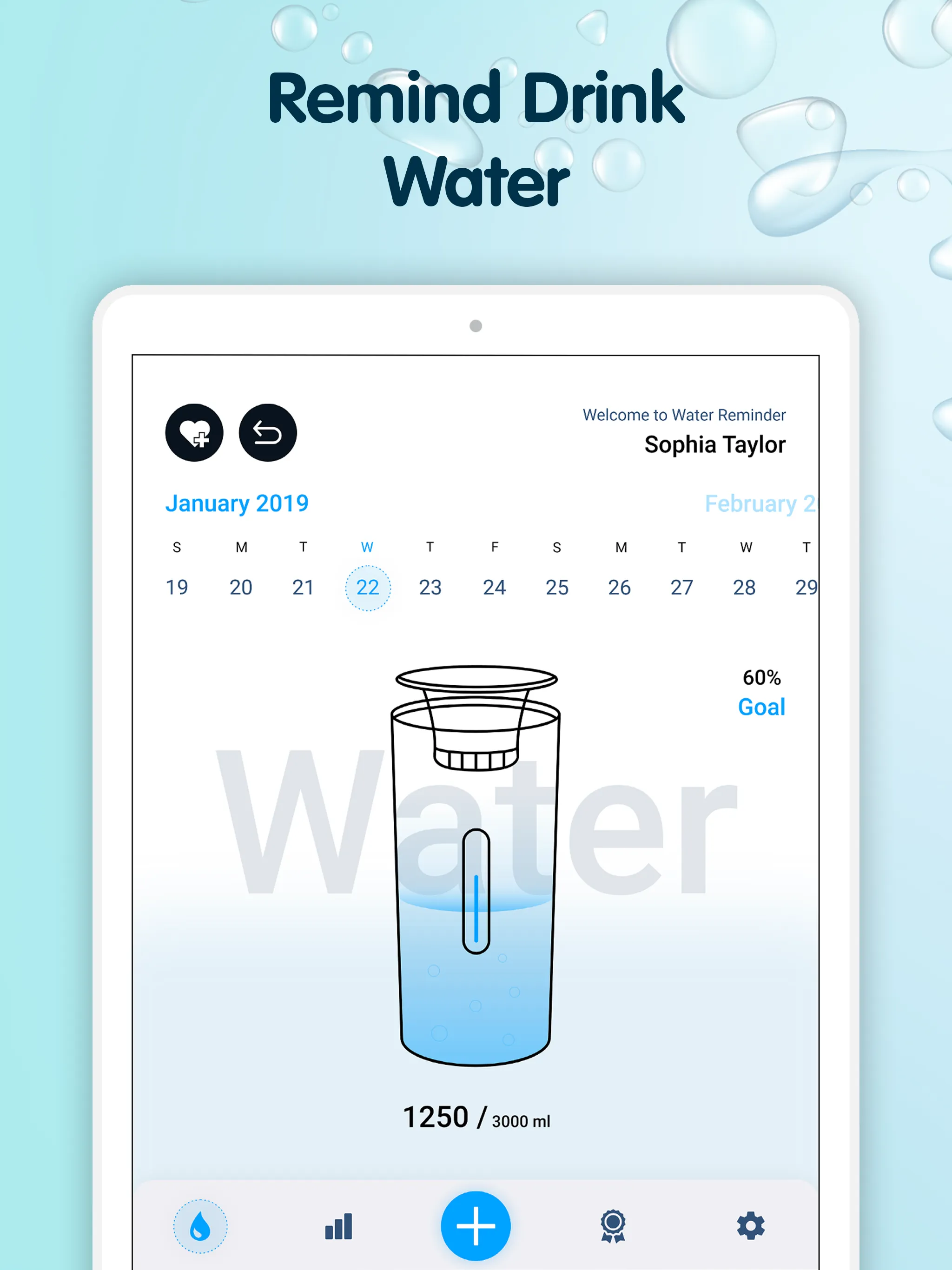 Water tracker & drink water re | Indus Appstore | Screenshot