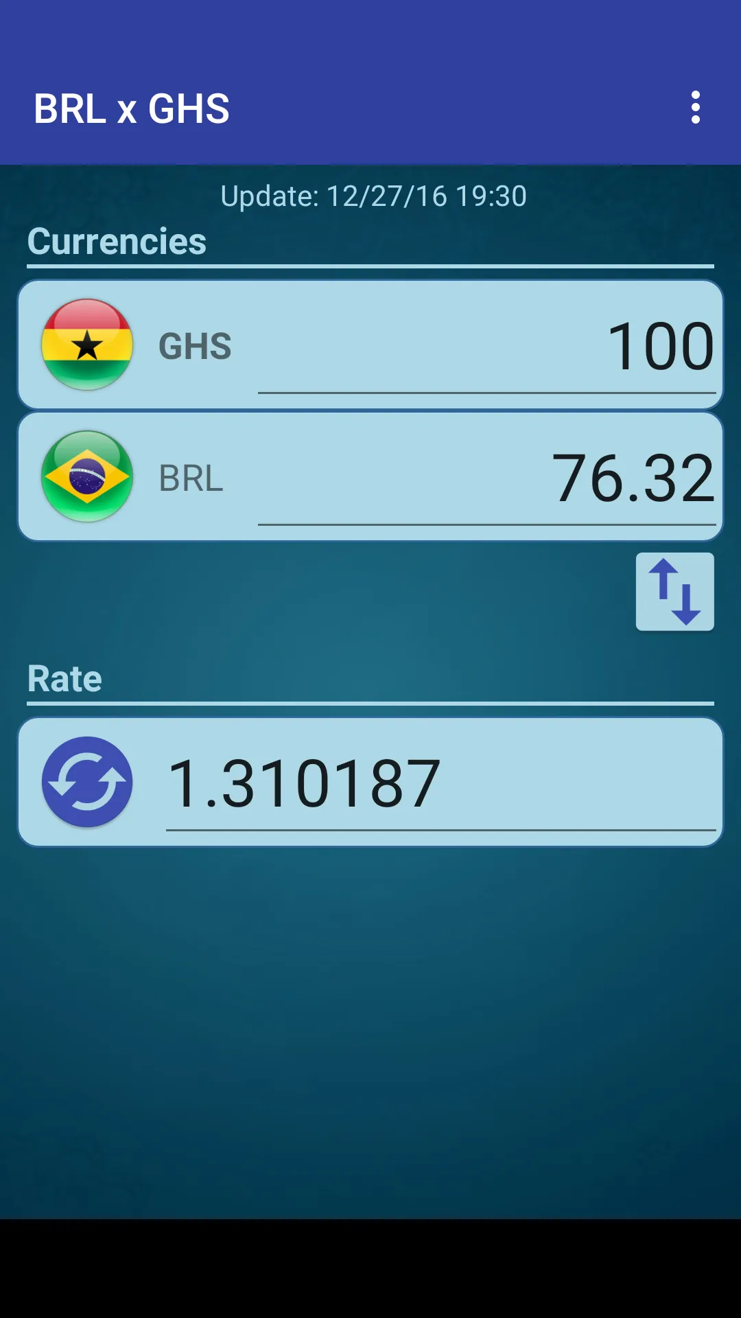 Brazil Real x Ghanaian Cedi | Indus Appstore | Screenshot