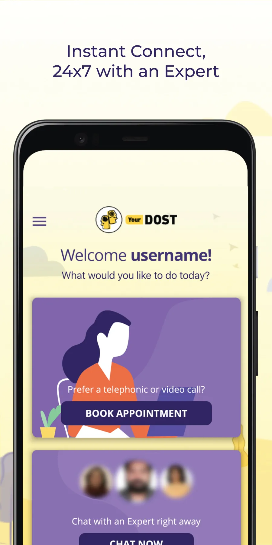 YourDOST | Indus Appstore | Screenshot