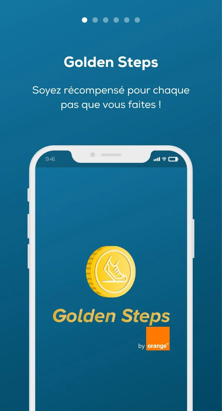 GoldenSteps by Orange | Indus Appstore | Screenshot