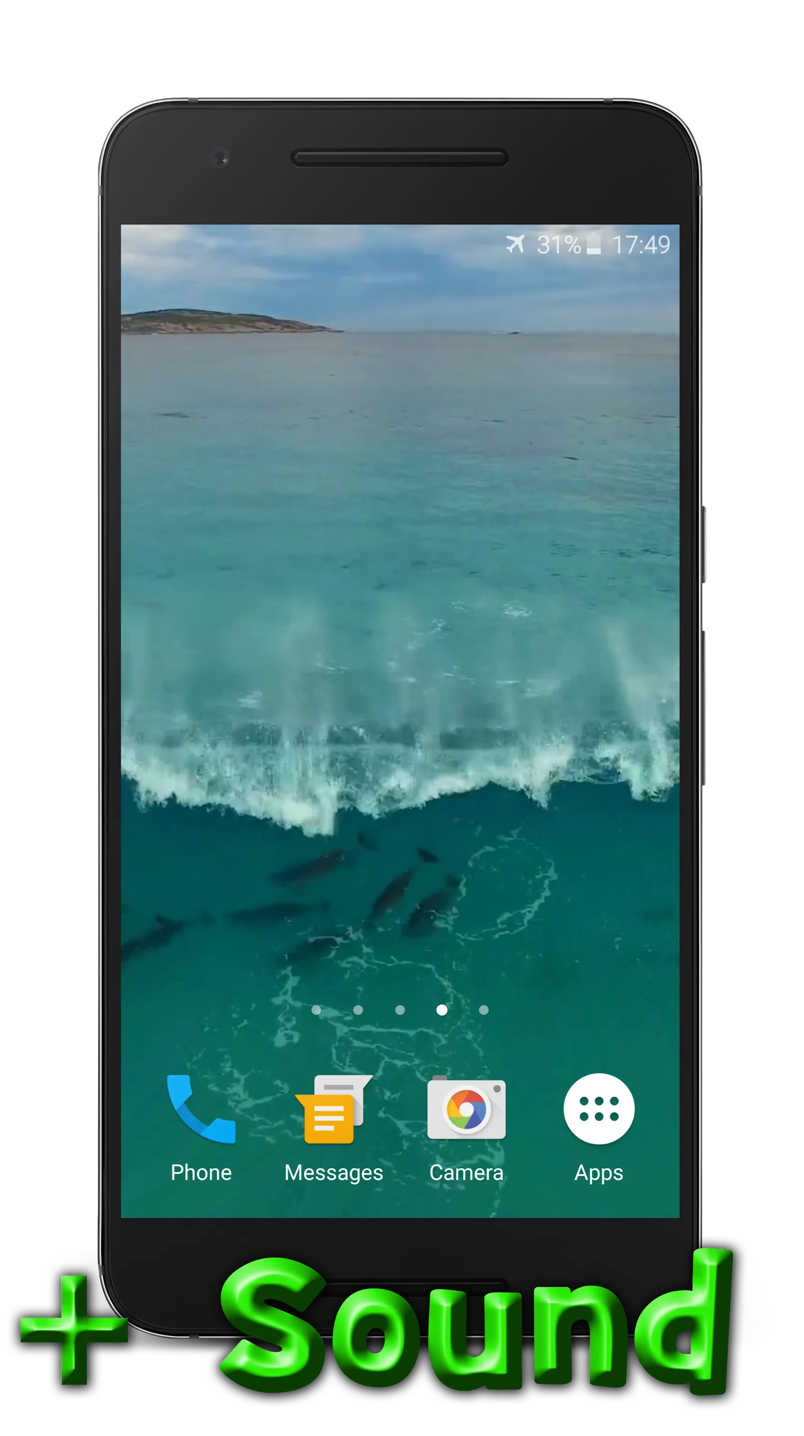 Dolphins Video Live Wallpaper | Indus Appstore | Screenshot