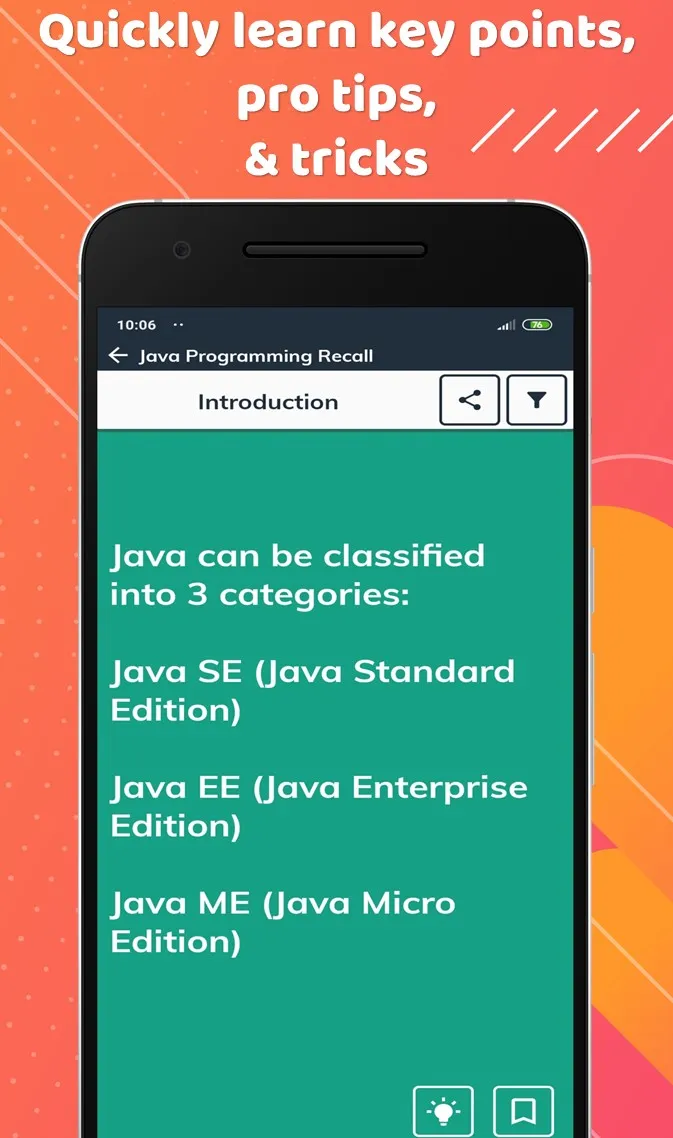 Programming Recall for Java | Indus Appstore | Screenshot