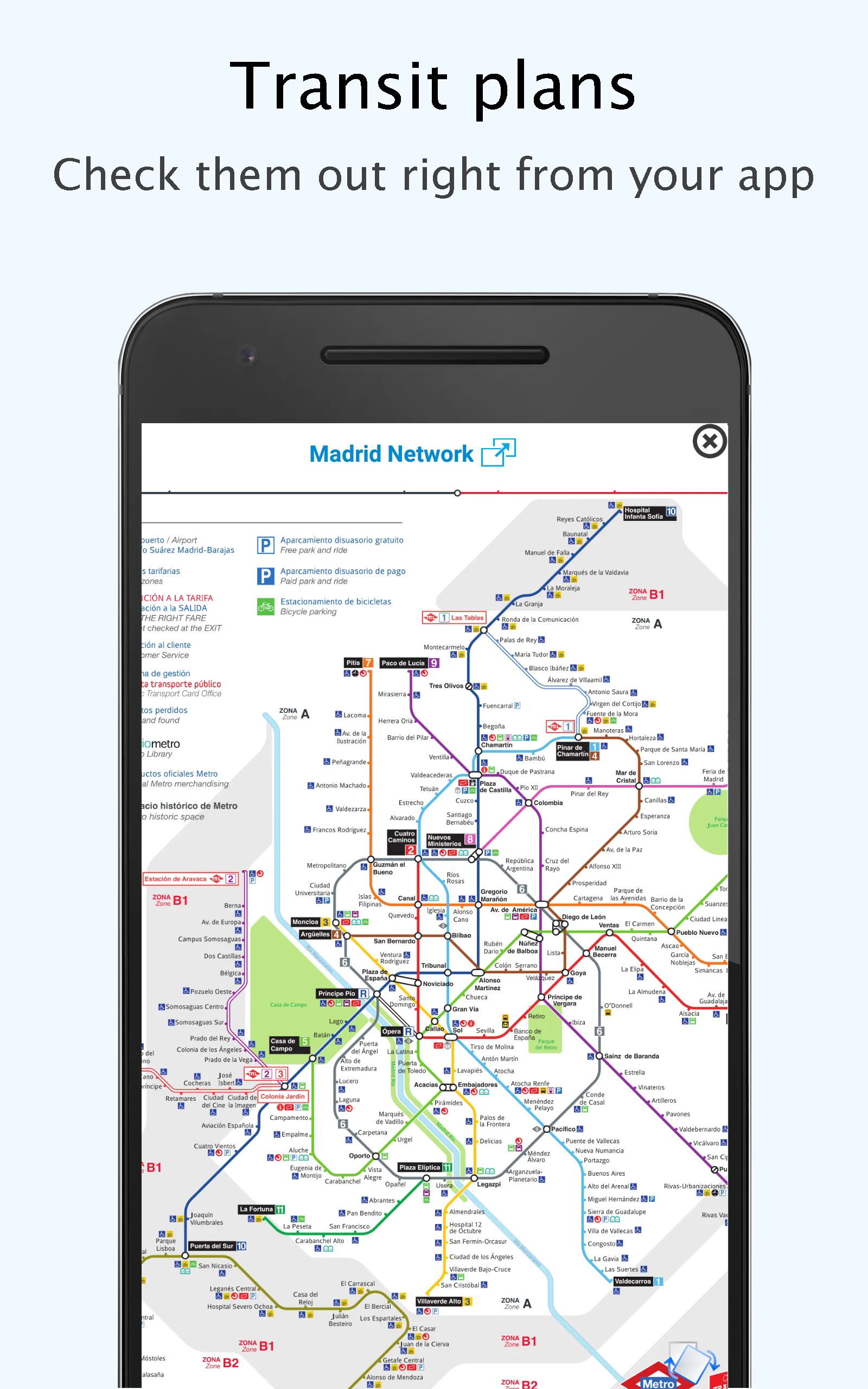 Madrid Transport Offline Live | Indus Appstore | Screenshot