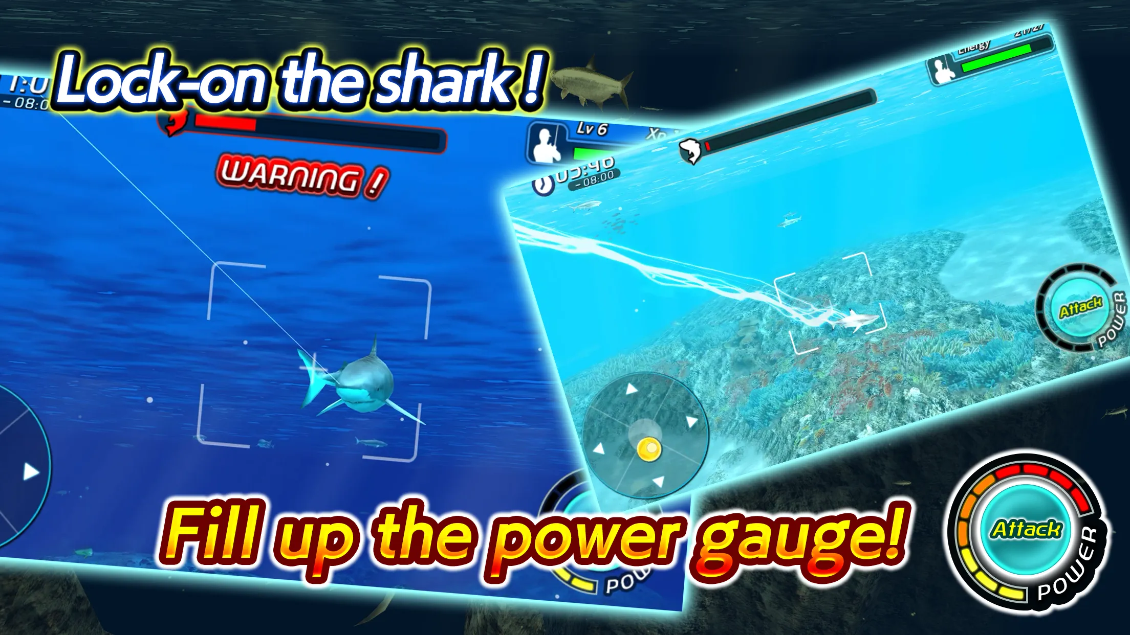 Wild Shark Fishing | Indus Appstore | Screenshot