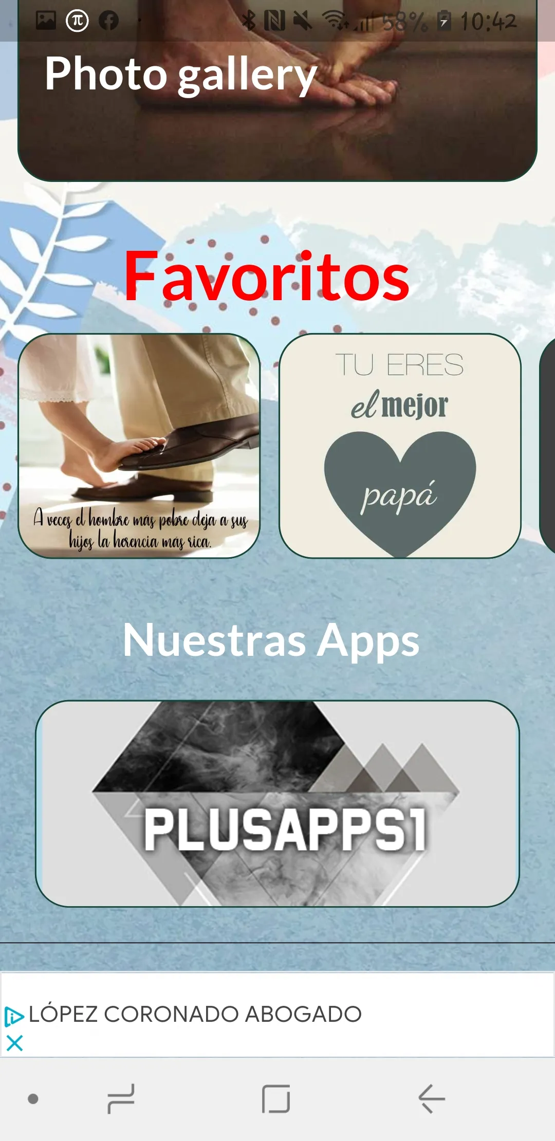 ¡Feliz día papá! Te quiero | Indus Appstore | Screenshot