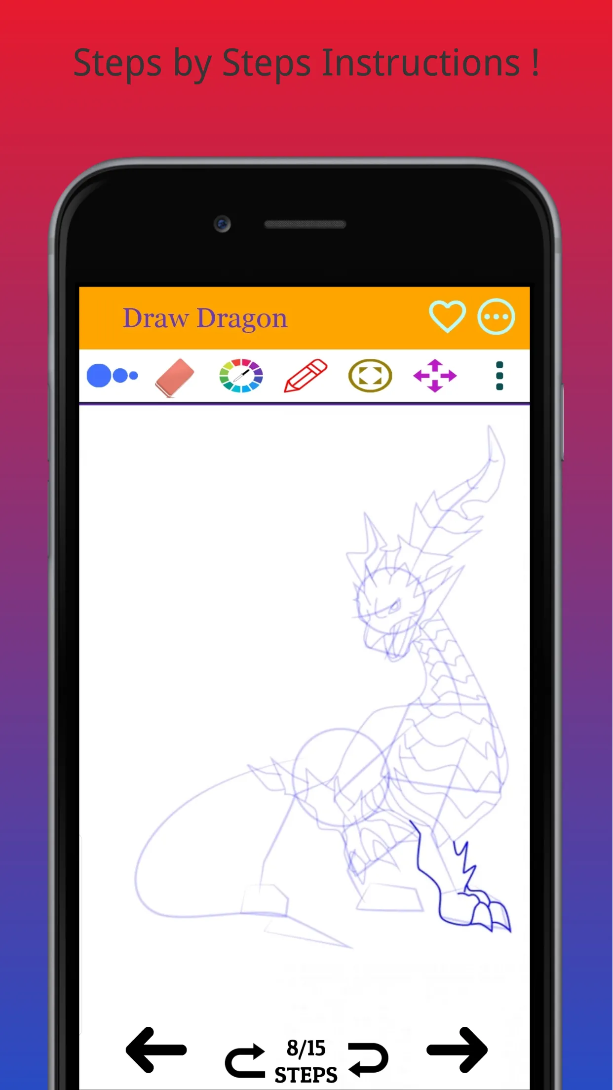 How to Draw Dragon Easily | Indus Appstore | Screenshot