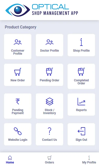 Optical Shop Management | Indus Appstore | Screenshot