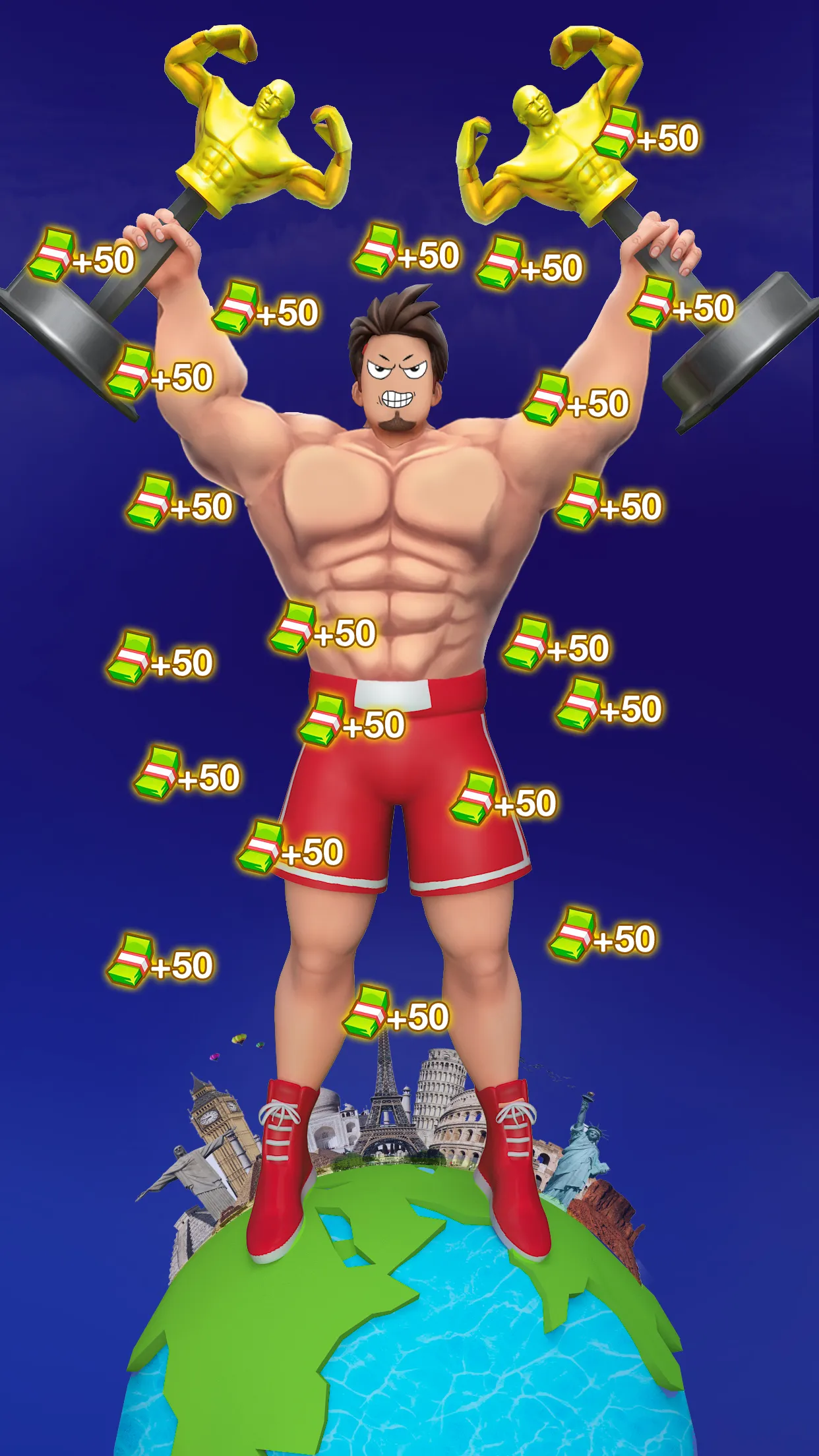 Gym Clicker Hero: Idle Muscles | Indus Appstore | Screenshot