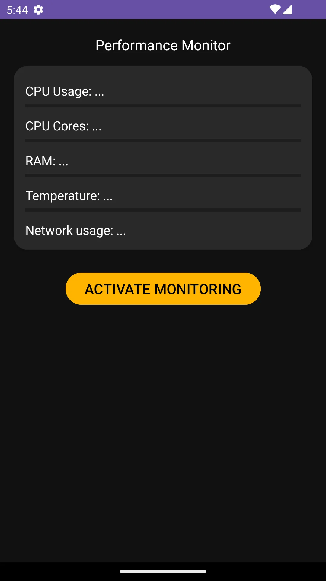 Performance Monitor | Indus Appstore | Screenshot