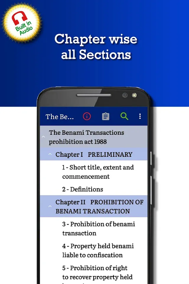 Benami Transactions Act 1988 | Indus Appstore | Screenshot