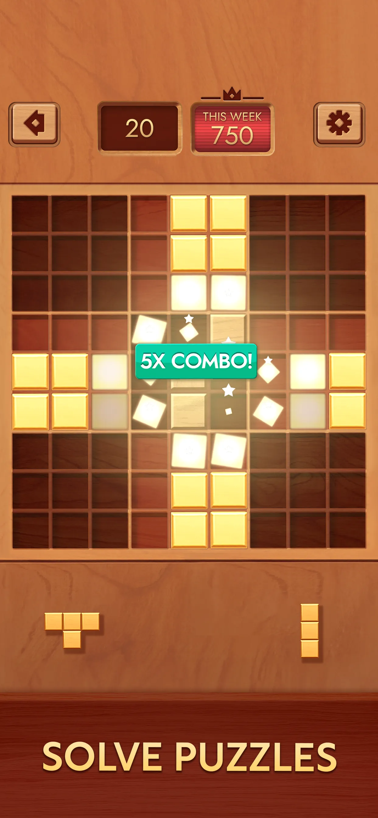 Woodoku - Wood Block Puzzle | Indus Appstore | Screenshot