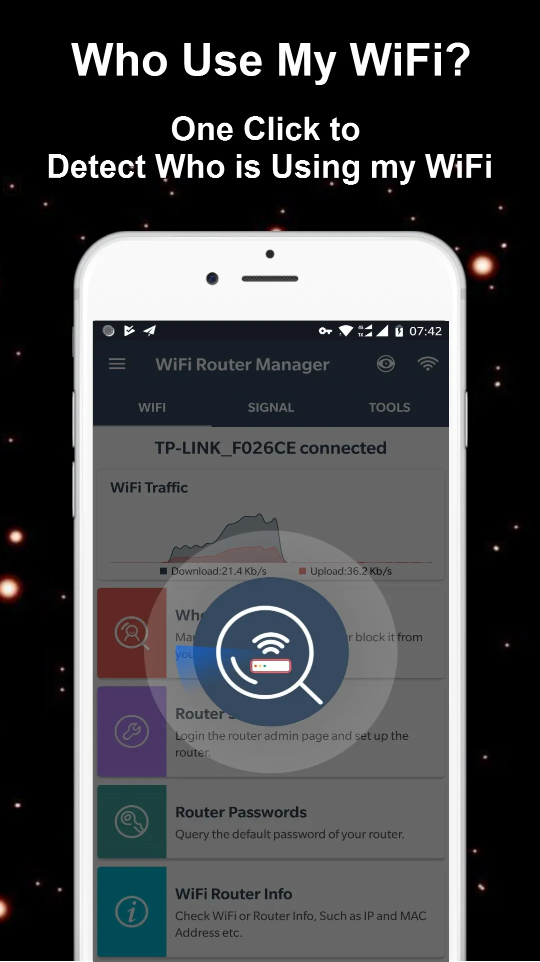 WiFi Router Manager: Scan WiFi | Indus Appstore | Screenshot