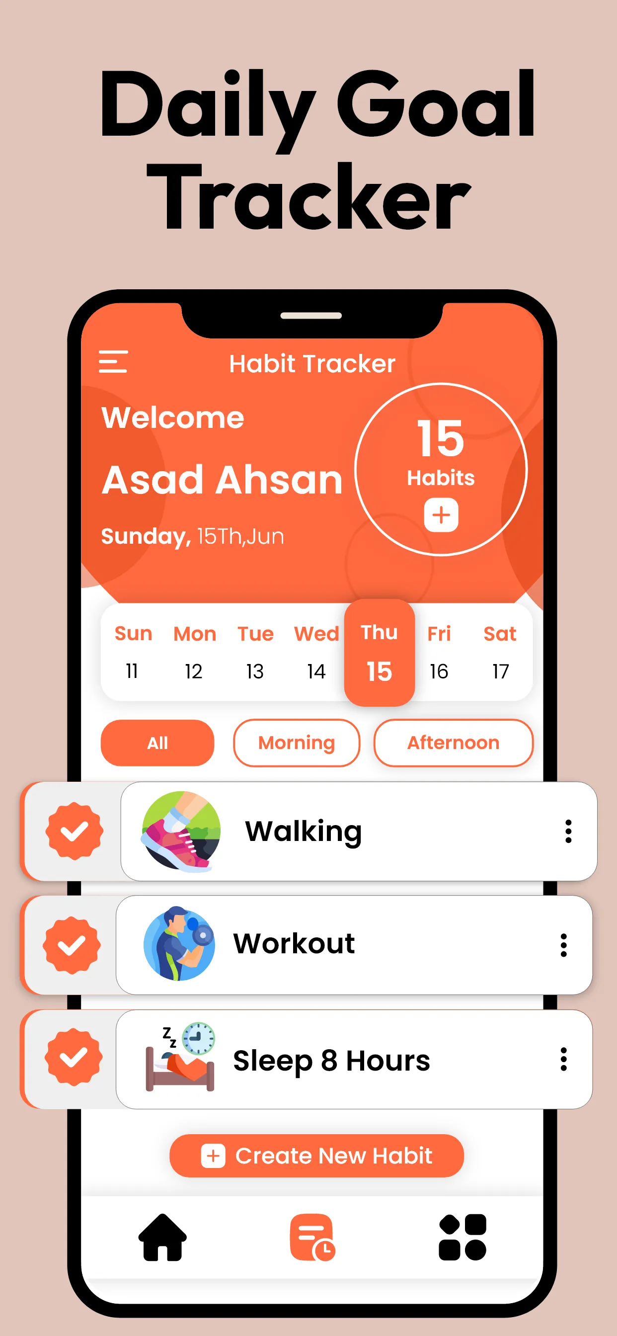 Daily Habit Tracker & To-Do | Indus Appstore | Screenshot