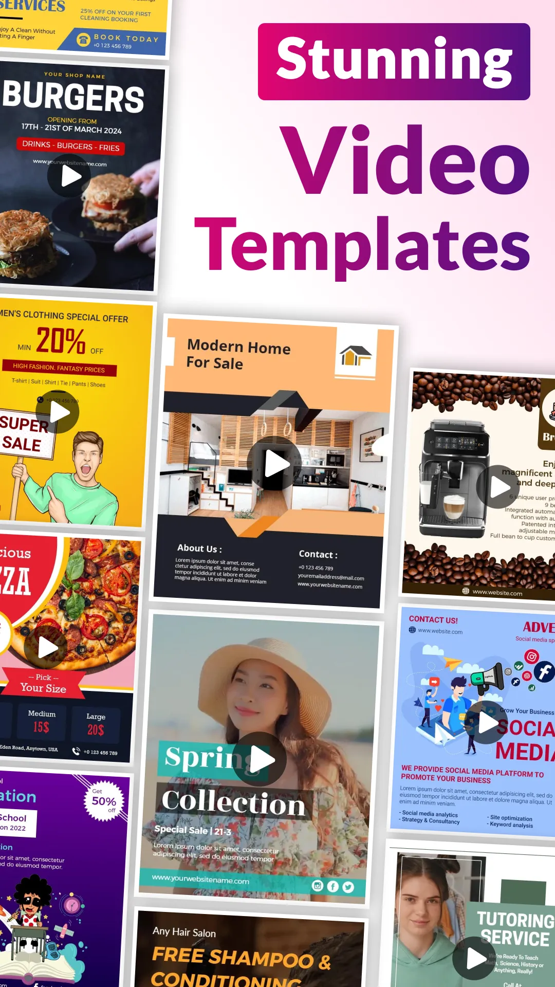 Video Flyer Maker, Templates | Indus Appstore | Screenshot