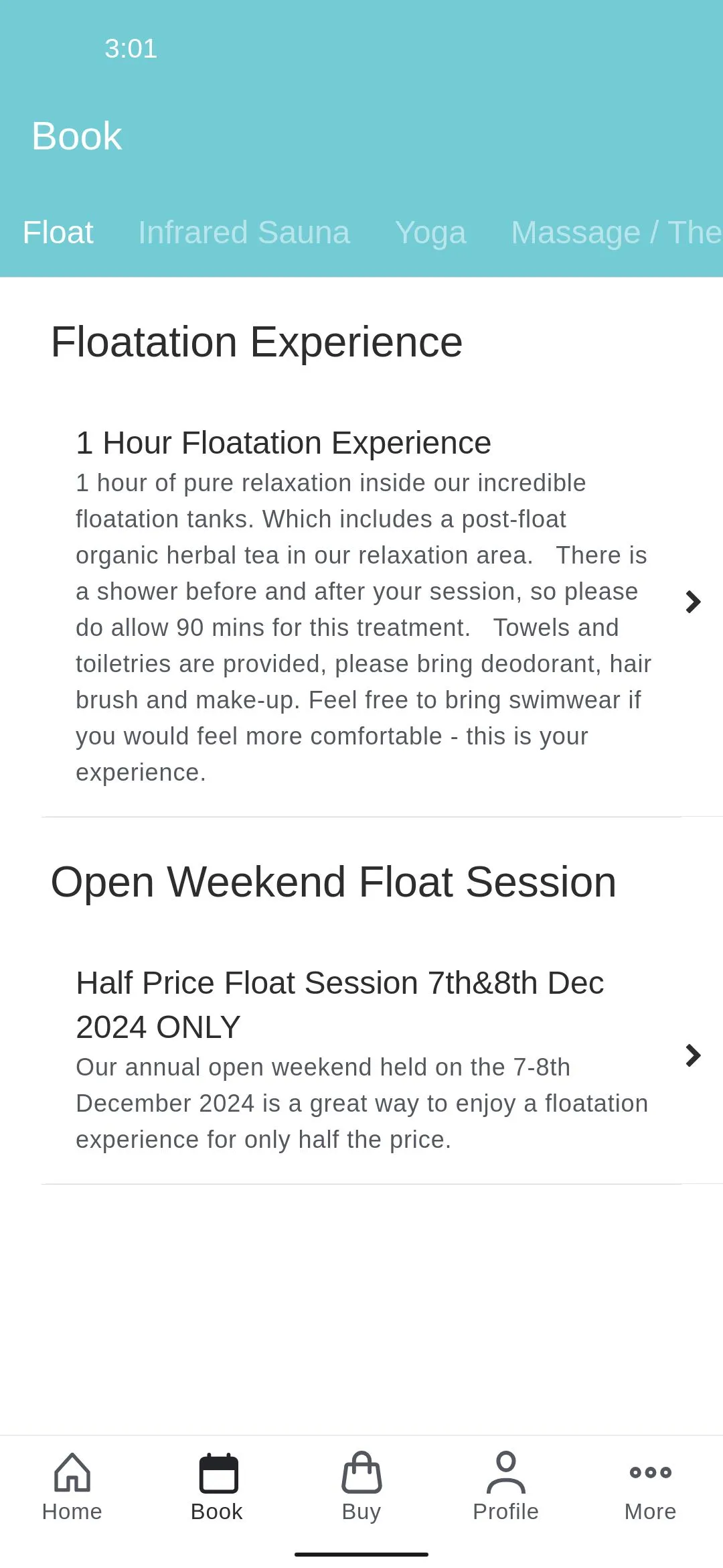 The Float Spa | Indus Appstore | Screenshot