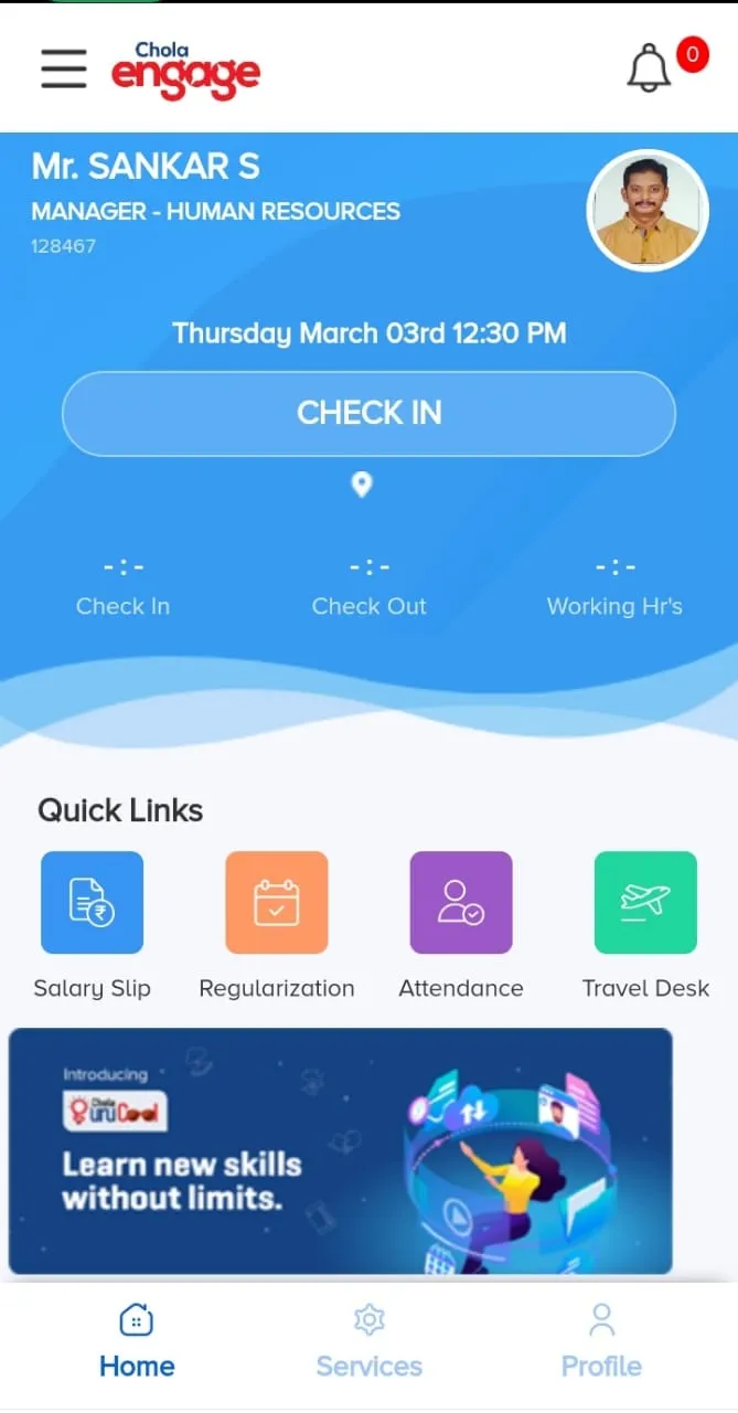 Chola MS Mobile HRMS | Indus Appstore | Screenshot